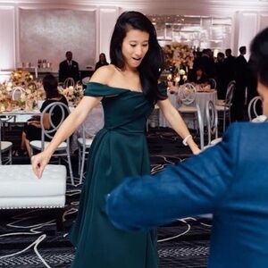 ASOS Drape Shoulder Dress